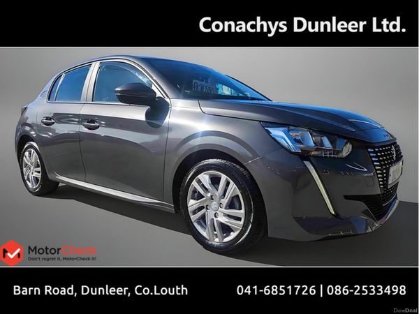 Peugeot 208 Hatchback, Petrol, 2020, Grey
