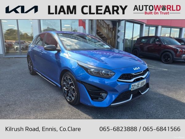Kia Ceed Hatchback, Petrol, 2022, Blue