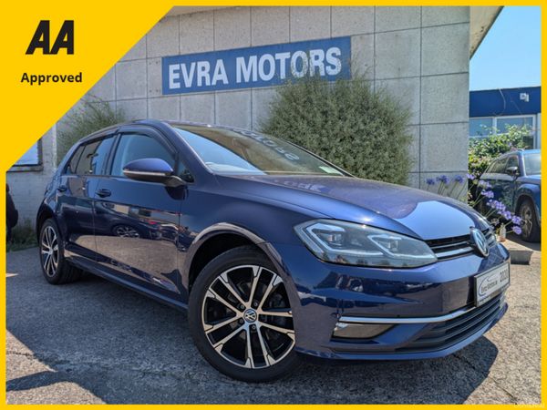 Volkswagen Golf Hatchback, Petrol, 2020, Blue