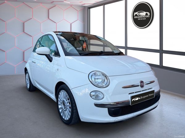 Fiat 500 Hatchback, Petrol, 2011, White