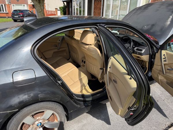 BMW 5-Series Saloon, Diesel, 2004, Black