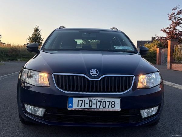 Skoda Octavia Estate, Diesel, 2017, Blue