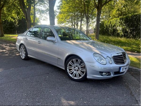Mercedes-Benz E-Class Saloon, Petrol, 2007, Silver