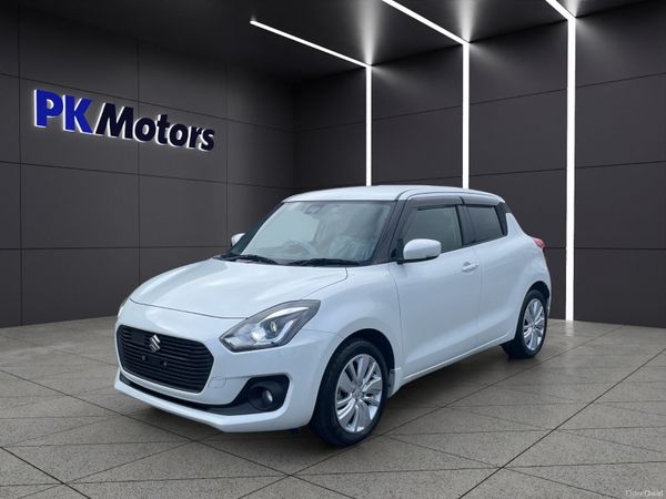 Suzuki Swift Hatchback, Petrol Hybrid, 2017, White