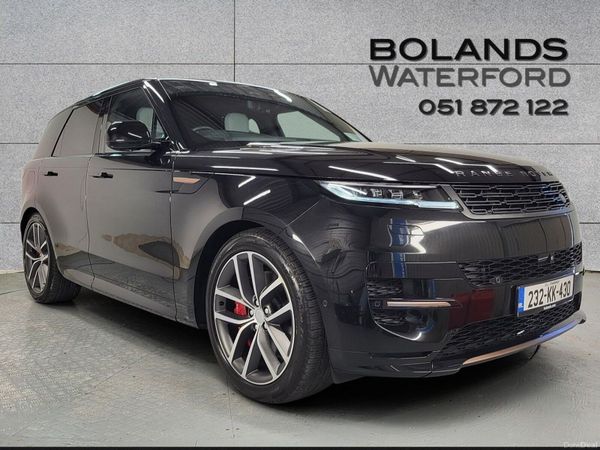 Land Rover Range Rover Sport SUV, Petrol Plug-in Hybrid, 2023, Black