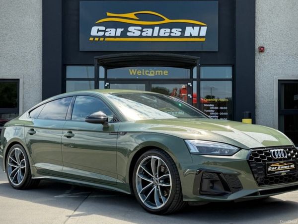 Audi A5 Hatchback, Diesel Hybrid, 2023, Green