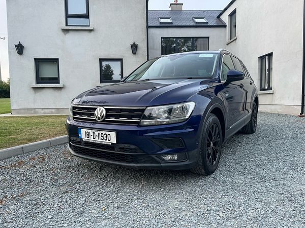 Volkswagen Tiguan SUV, Diesel, 2018, Blue