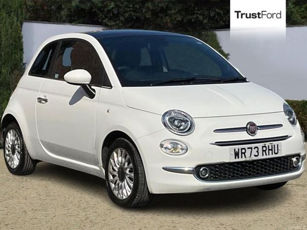 Fiat 500 Hatchback, Petrol, 2023, White