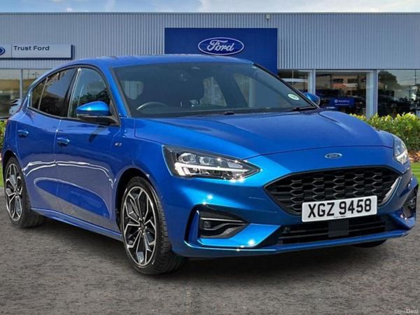 Ford Focus Hatchback, Petrol, 2020, Blue