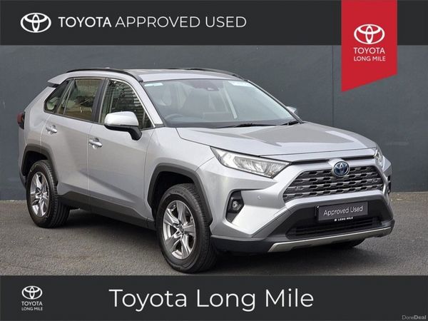 Toyota RAV4 SUV, Petrol Hybrid, 2024, Silver