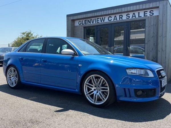 Audi RS4 Saloon, Petrol, 2007, Blue