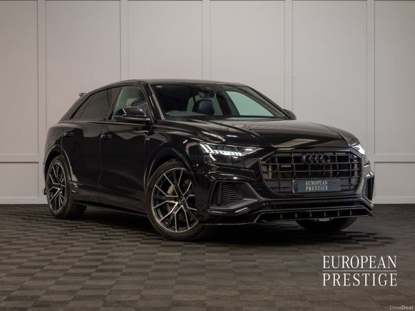Audi Q8 SUV, Petrol Plug-in Hybrid, 2022, Black