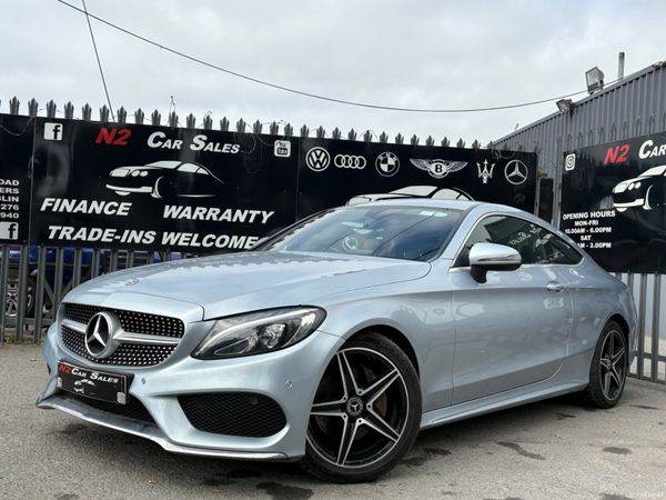 Mercedes-Benz C-Class Coupe, Diesel, 2018, Silver