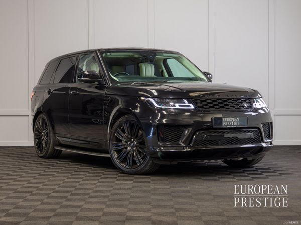 Land Rover Range Rover Sport SUV, Petrol Plug-in Hybrid, 2019, Black