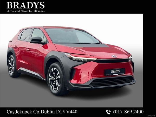 Toyota bZ4X SUV, Electric, 2023, Red