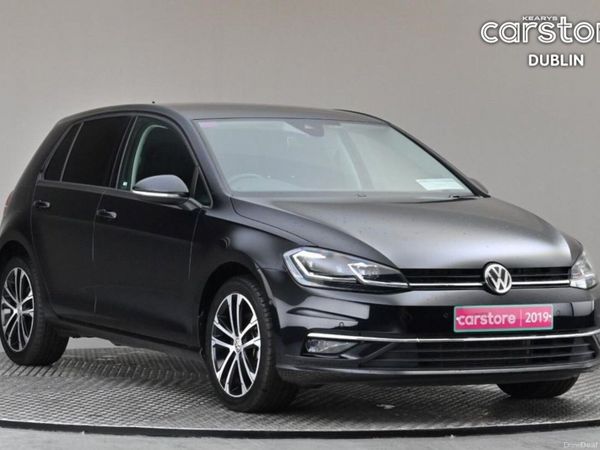 Volkswagen Golf Hatchback, Petrol, 2019, Black