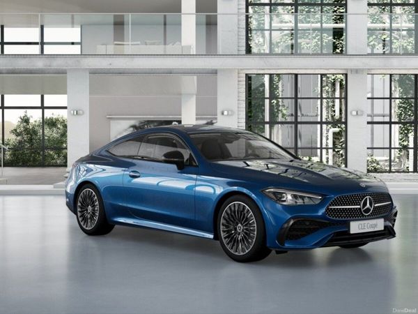 Mercedes-Benz CLE Coupe, Diesel Hybrid, 2026, Blue