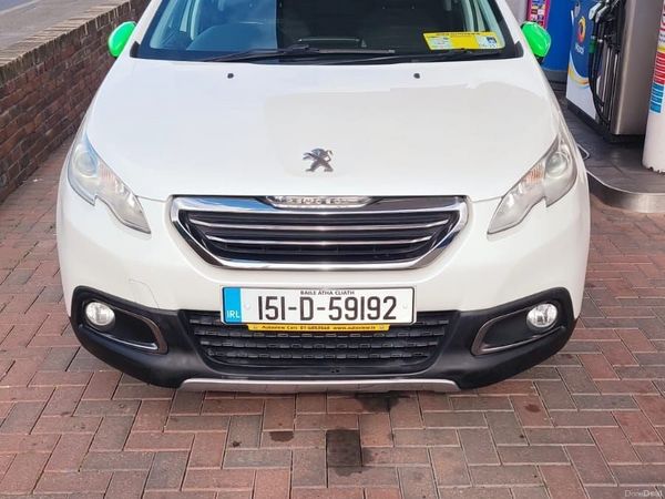 Peugeot 2008 SUV, Petrol, 2015, White