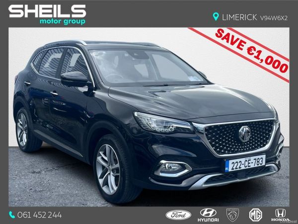 MG HS Hatchback, Petrol Plug-in Hybrid, 2022, Black