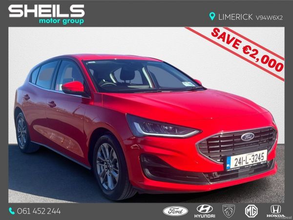 Ford Focus Hatchback, Petrol, 2024, Red