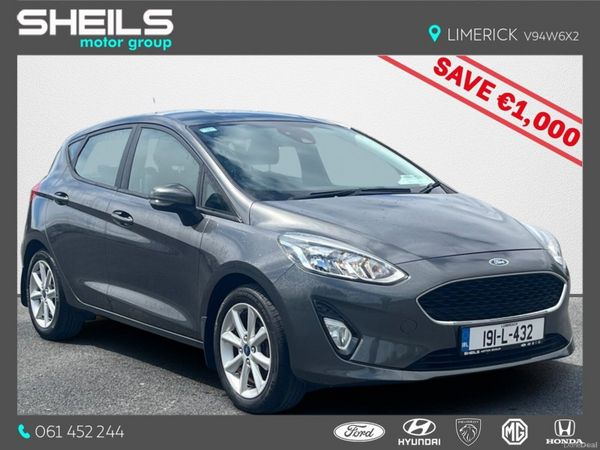 Ford Fiesta Hatchback, Petrol, 2019, Grey