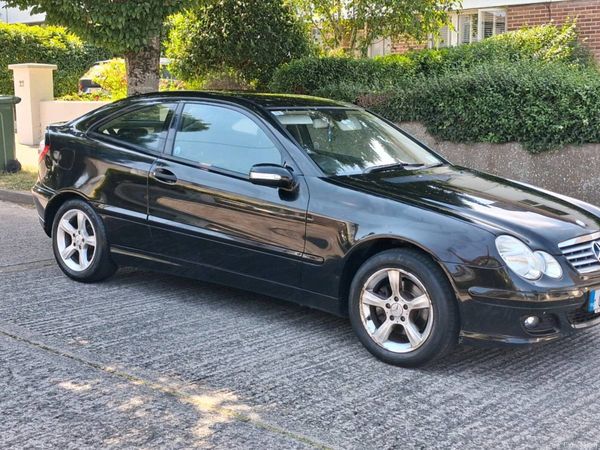 Mercedes-Benz C-Class Coupe, Petrol, 2007, Black