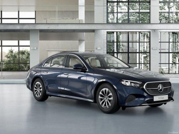 Mercedes-Benz E-Class Saloon, Diesel Hybrid, 2026, Blue