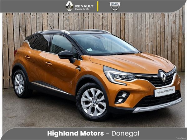 Renault Captur Hatchback, Petrol Plug-in Hybrid, 2021, Orange