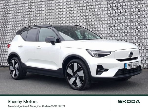 Volvo XC40 Estate, Electric, 2023, White