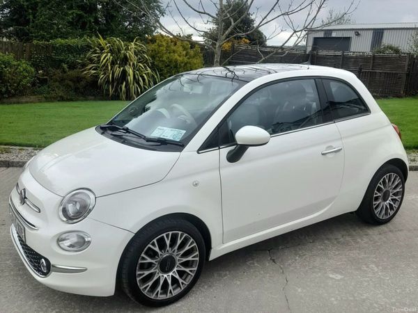 Fiat 500 Hatchback, Petrol, 2021, White