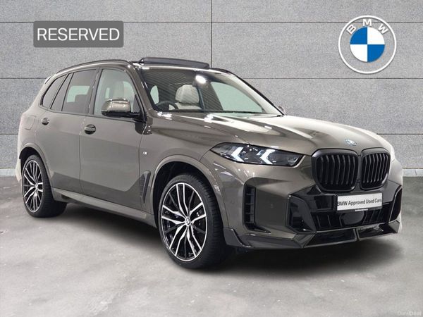 BMW X5 SUV, Petrol Plug-in Hybrid, 2026, Green