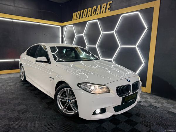 BMW 5-Series Saloon, Diesel, 2015, White