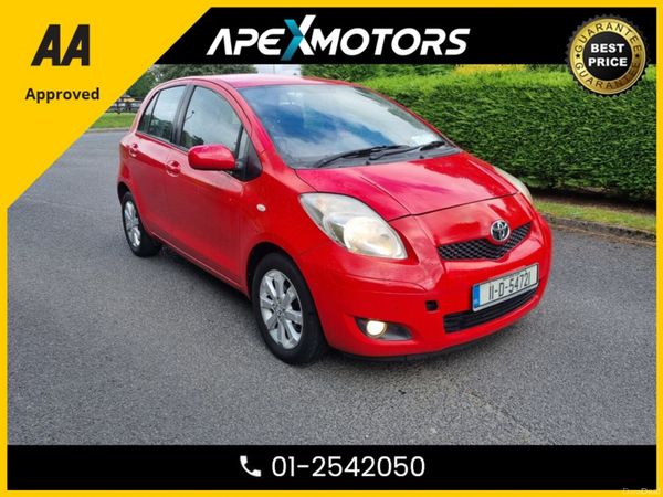Toyota Yaris Hatchback, Petrol, 2011, Red