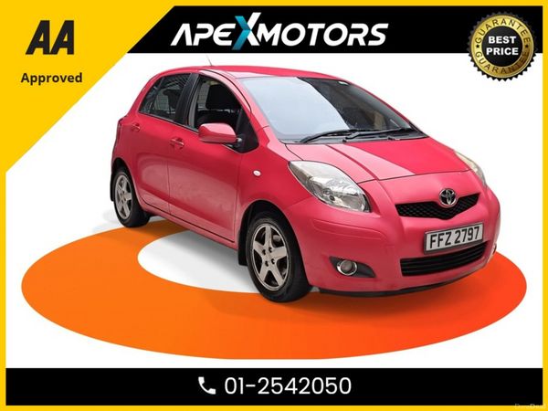 Toyota Yaris Hatchback, Petrol, 2011, Red