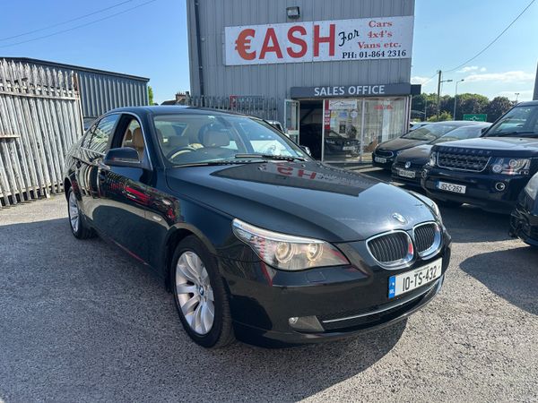 BMW 5-Series Saloon, Diesel, 2010, Black
