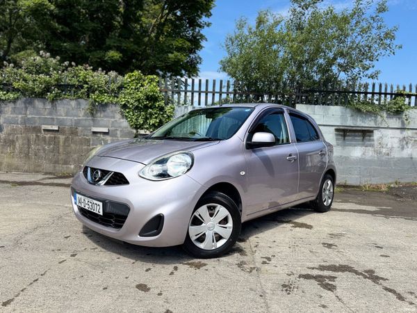 Nissan March Hatchback, Petrol, 2014, Purple