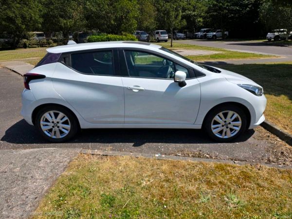 Nissan Micra Hatchback, Petrol, 2019, White