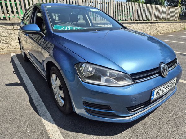 Volkswagen Golf Hatchback, Diesel, 2016, Blue
