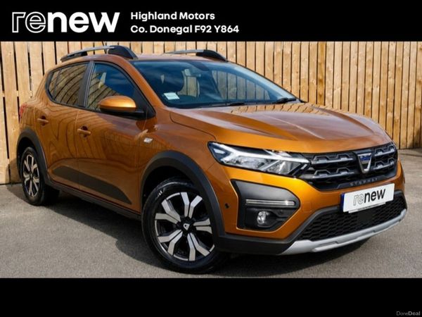 Dacia Sandero Stepway Hatchback, Petrol, 2022, Orange