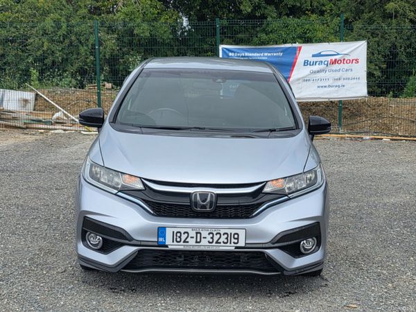 Honda Fit Hatchback, Petrol Hybrid, 2018, Silver