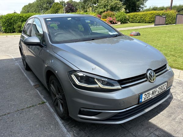 Volkswagen Golf Hatchback, Diesel, 2020, Silver