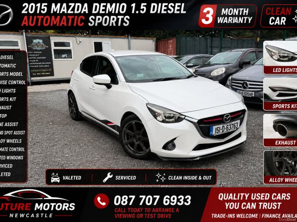 Mazda Demio Coupe, Diesel, 2015, White
