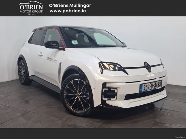 Renault 5 E-Tech Hatchback, Electric, 2026, White