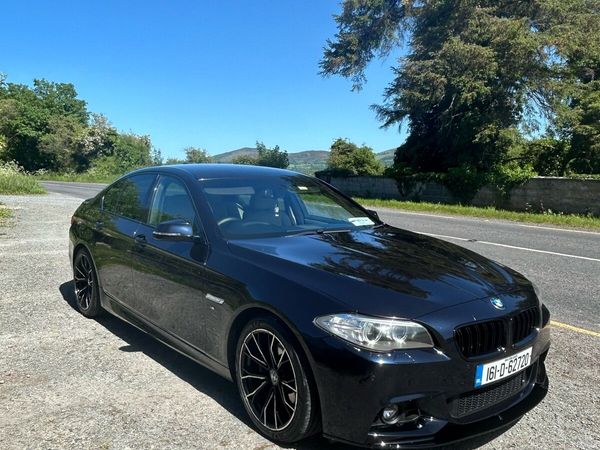 BMW 5-Series Saloon, Diesel, 2016, Black