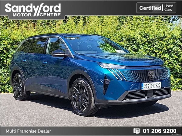 Peugeot 5008 SUV, Petrol Hybrid, 2025, Blue