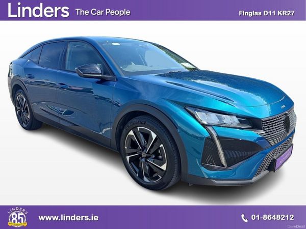 Peugeot 408 Hatchback, Petrol, 2023, Blue