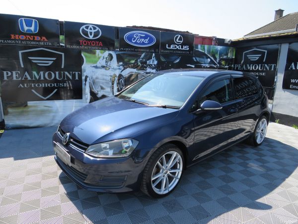 Volkswagen Golf Hatchback, Petrol, 2017, Blue