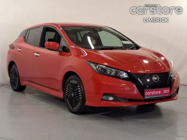 Nissan Leaf Hatchback, Electric, 2023, Red