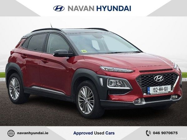 Hyundai KONA MPV, Petrol, 2019, Red