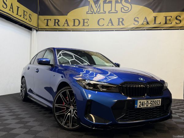 BMW 3-Series Saloon, Petrol Plug-in Hybrid, 2024, Blue